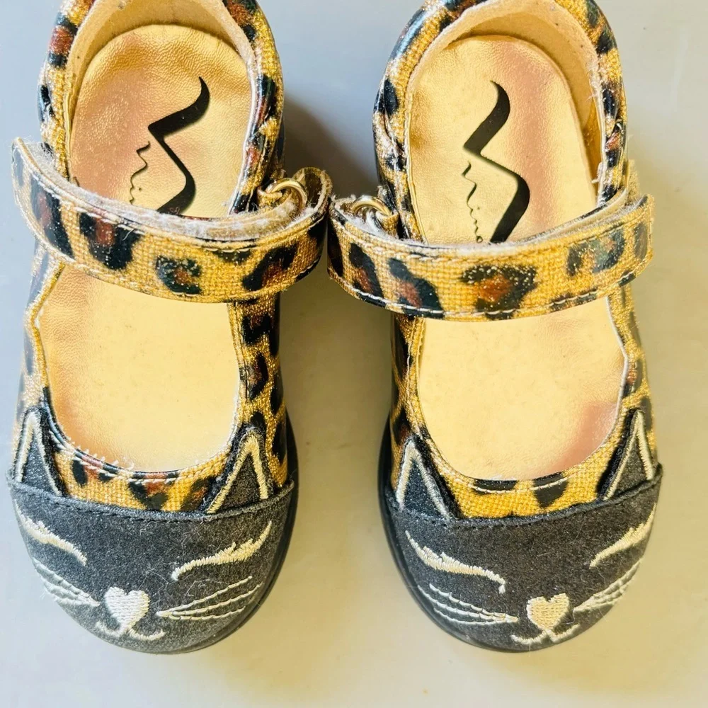 Nina Leopard Kitty Maryjanes